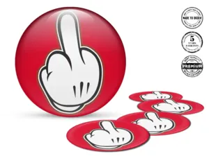 Hub Cap Sticker Style Thrust Spark